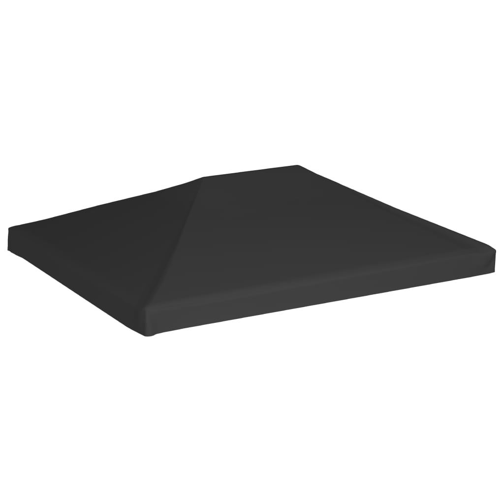 Cenador toldo 270 g/m² 4x3 m preto