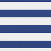 Toldo para balcón tela oxford blanco y azul 90x300 cm v7293 Vetonek
