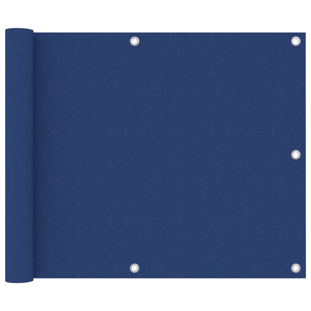 Vetonek Toldo para balcón de tela oxford azul 75x300 cm