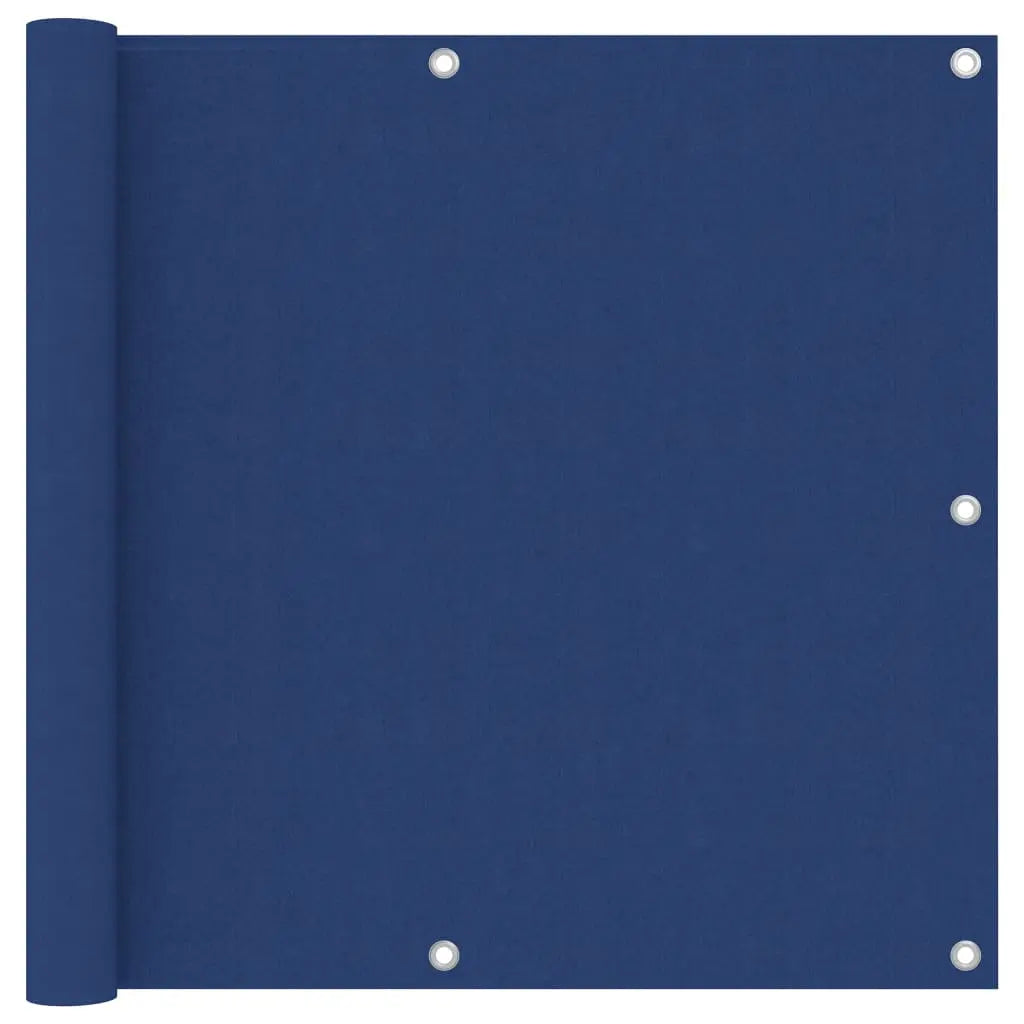 Toldo para balcón tela oxford azul 90x300 cm v8139 Vetonek
