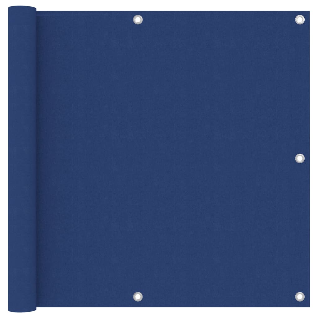 Vetonek Toldo para balcón tela oxford azul 90x500 cm