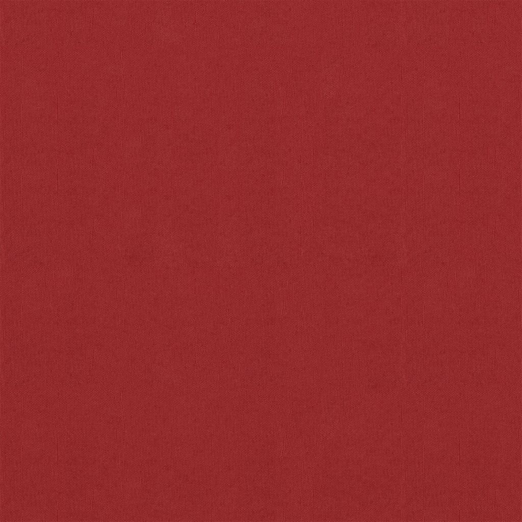 Vetonek Toldo para balcón tela oxford rojo 90x300 cm