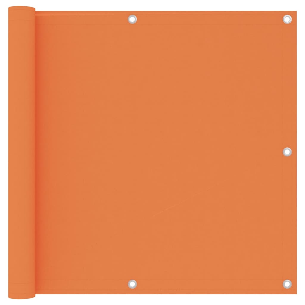 Vetonek Toldo para balcón tela oxford naranja 90x500 cm