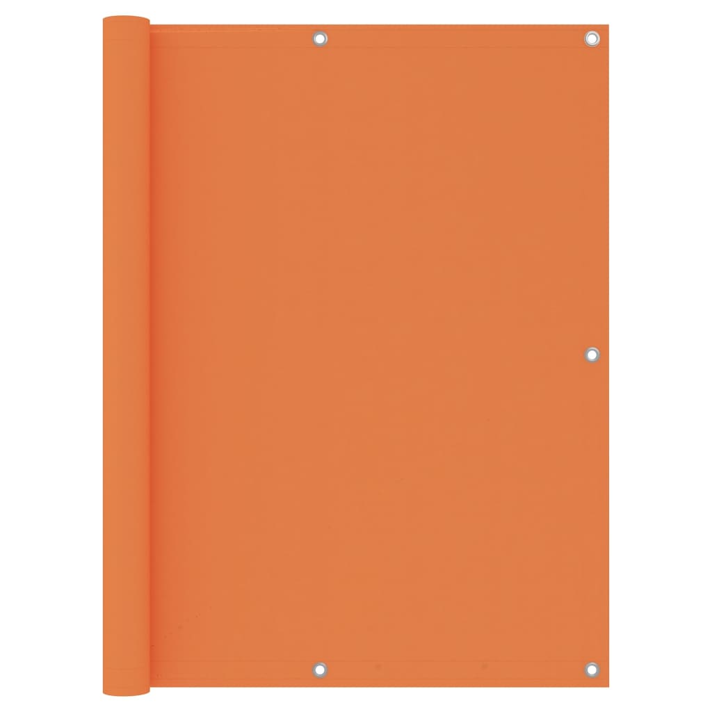 Vetonek Toldo para balcón de tela oxford naranja 120x500 cm