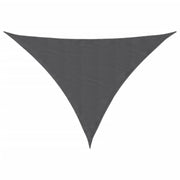 Toldo vela triangular tela oxford gris antracita 3,5x3,5x4,9 m v9211 - Vetonek