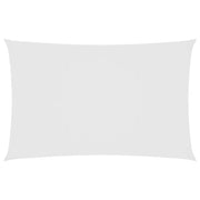Toldo de vela rectangular tela oxford blanco 6x8 m v0798 Vetonek