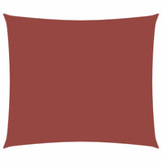 Toldo de vela retangular tecido Oxford terracota 2,5x3 m V1160 Vetonek