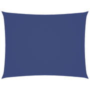 Toldo de vela retangular tecido Oxford azul 4x5 m V2921 Vetonek