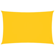 Toldo de vela rectangular tela Oxford amarillo 2x5 m V3355 Vetonek