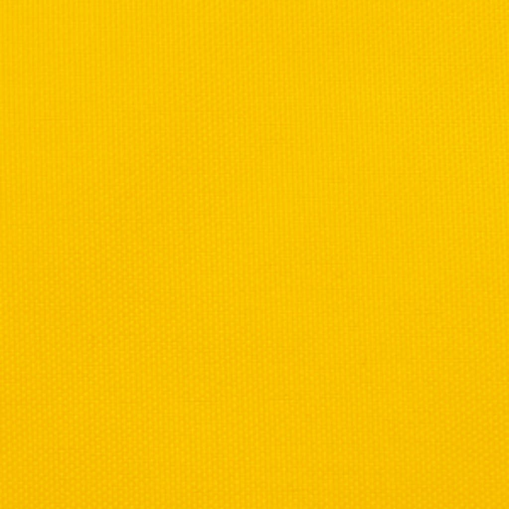 Toldo de vela retangular tecido Oxford amarelo 2,5x4 m V3386 Vetonek