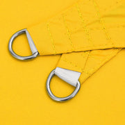 Toldo de vela retangular tecido Oxford amarelo 3,5x4,5 m V3454 Vetonek