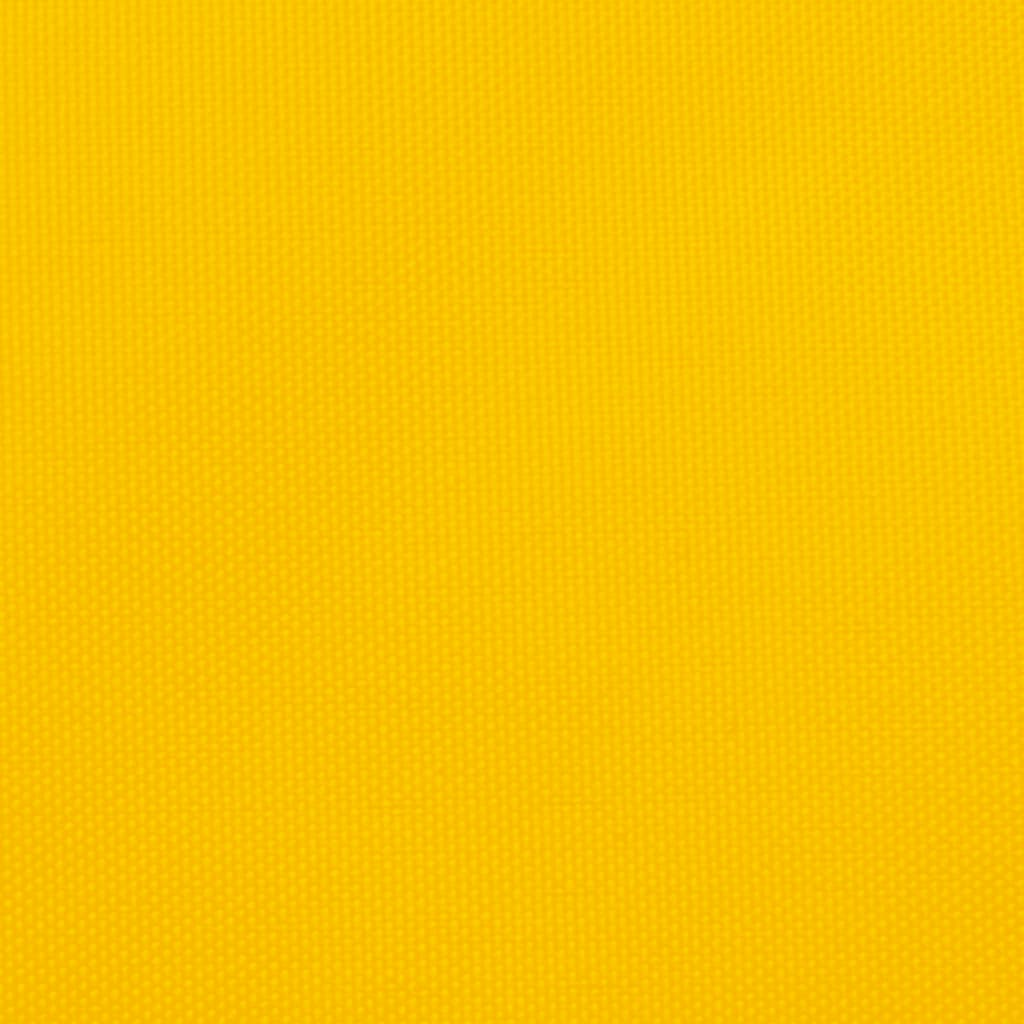 Toldo de vela retangular tecido Oxford amarelo 3,5x4,5 m V3454 Vetonek