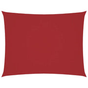Toldo de vela rectangular tela Oxford rojo 2,5x3,5 m V3928 Vetonek
