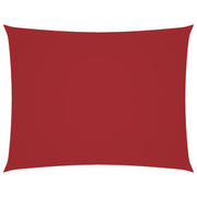 Toldo de vela retangular tecido Oxford vermelho 2,5x4 m V3935 Vetonek