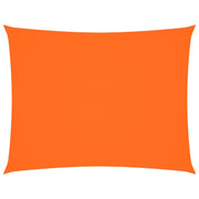 Toldo de vela retangular tecido Oxford laranja 3x4 m V4512 Vetonek