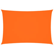 Toldo de vela retangular tecido Oxford laranja 3x5 m V4536 Vetonek