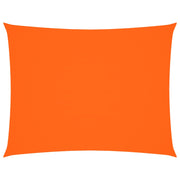 Toldo de vela retangular tecido Oxford laranja 6x8 m V4642 Vetonek