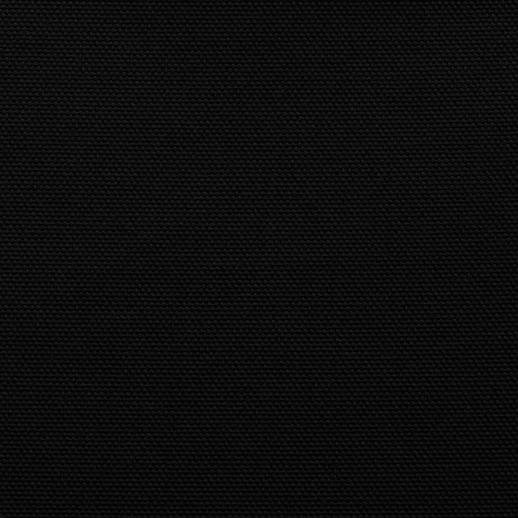 Toldo de vela rectangular de tela oxford negro 6x8 m V5199 Vetonek