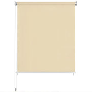 Vetonek Persiana enrollable de exterior HDPE crema 80x140 cm