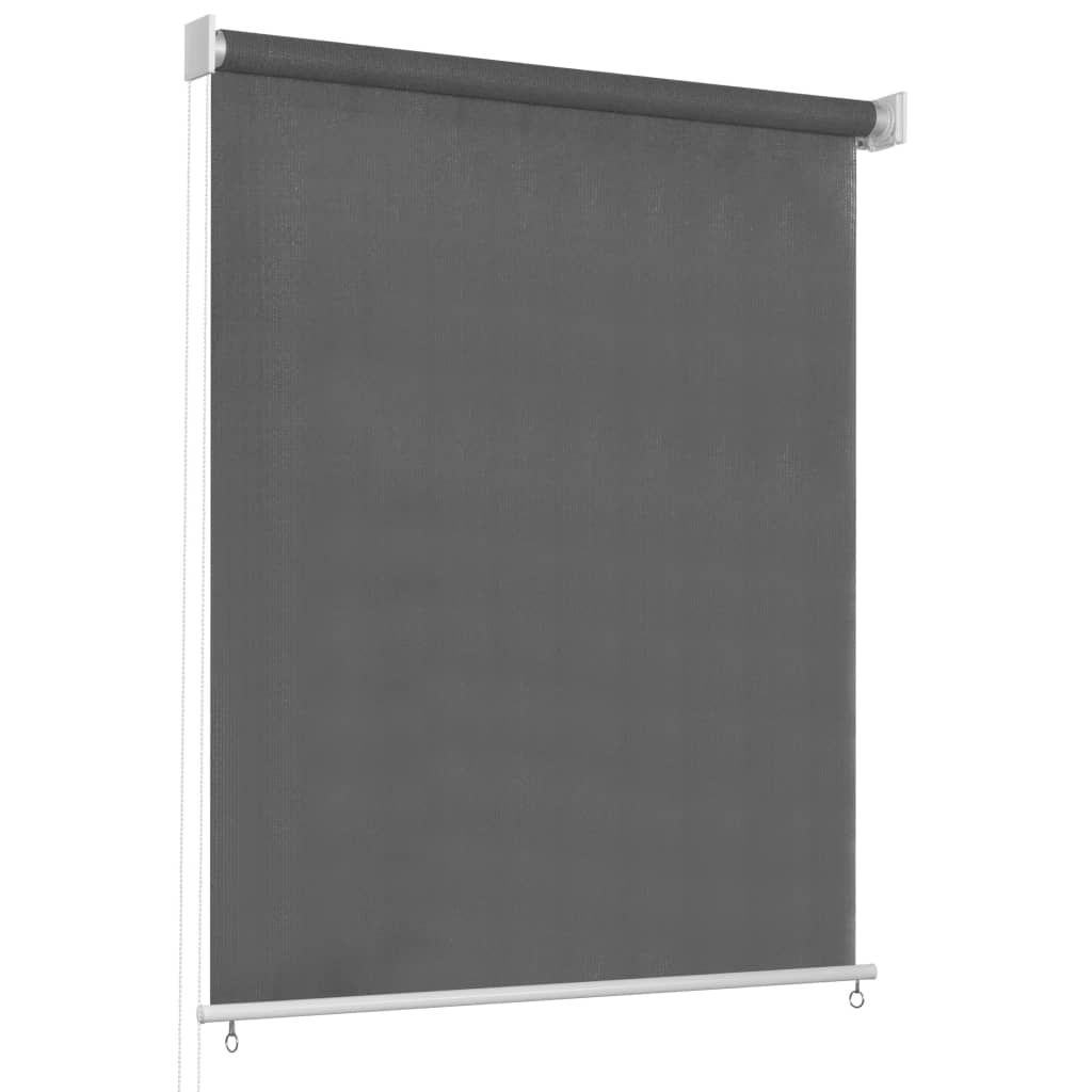 Persiana enrollable de exterior 80x230 cm gris antracita v6882 Vetonek