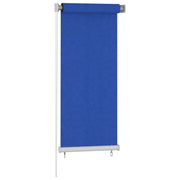 Vetonek Persiana enrollable de jardín HDPE azul 60x140 cm