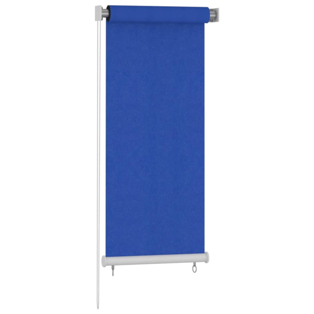Vetonek Persiana enrollable de jardín HDPE azul 60x140 cm