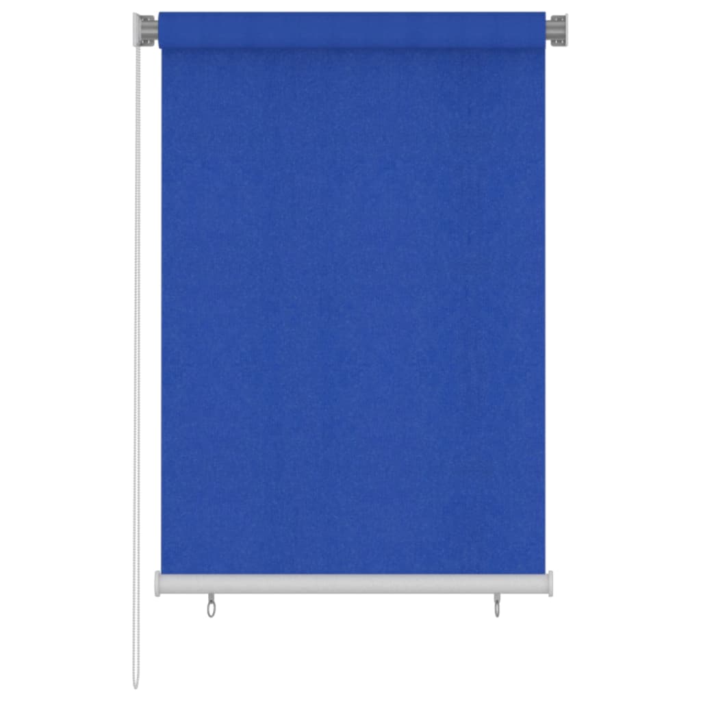 Vetonek Persiana enrollable de jardín HDPE azul 100x140 cm