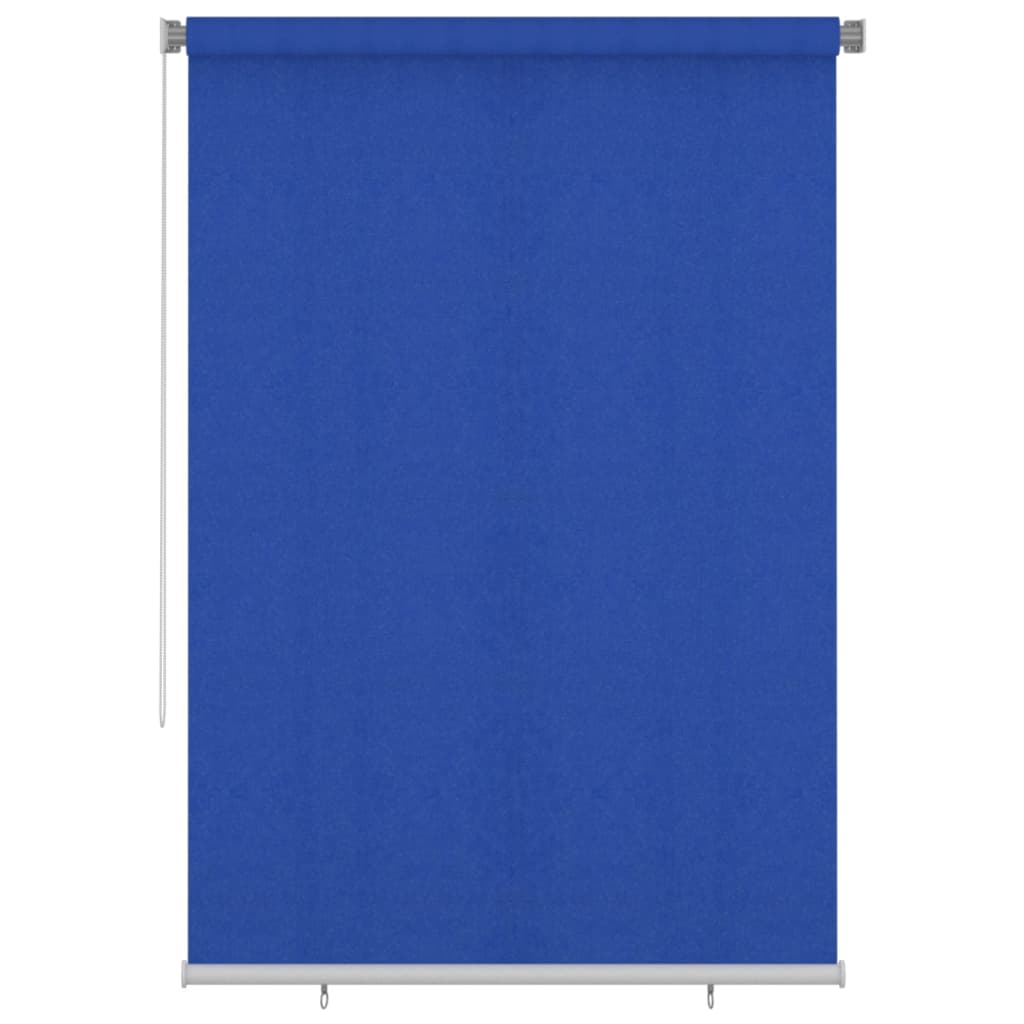 Vetonek Persiana enrollable de jardín HDPE azul 160x230 cm