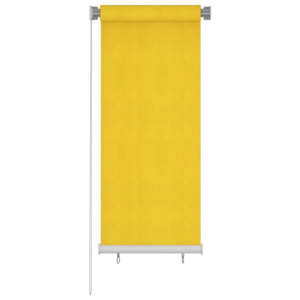 Persiana enrollable de exterior 60x140 cm amarillo v8824 Vetonek
