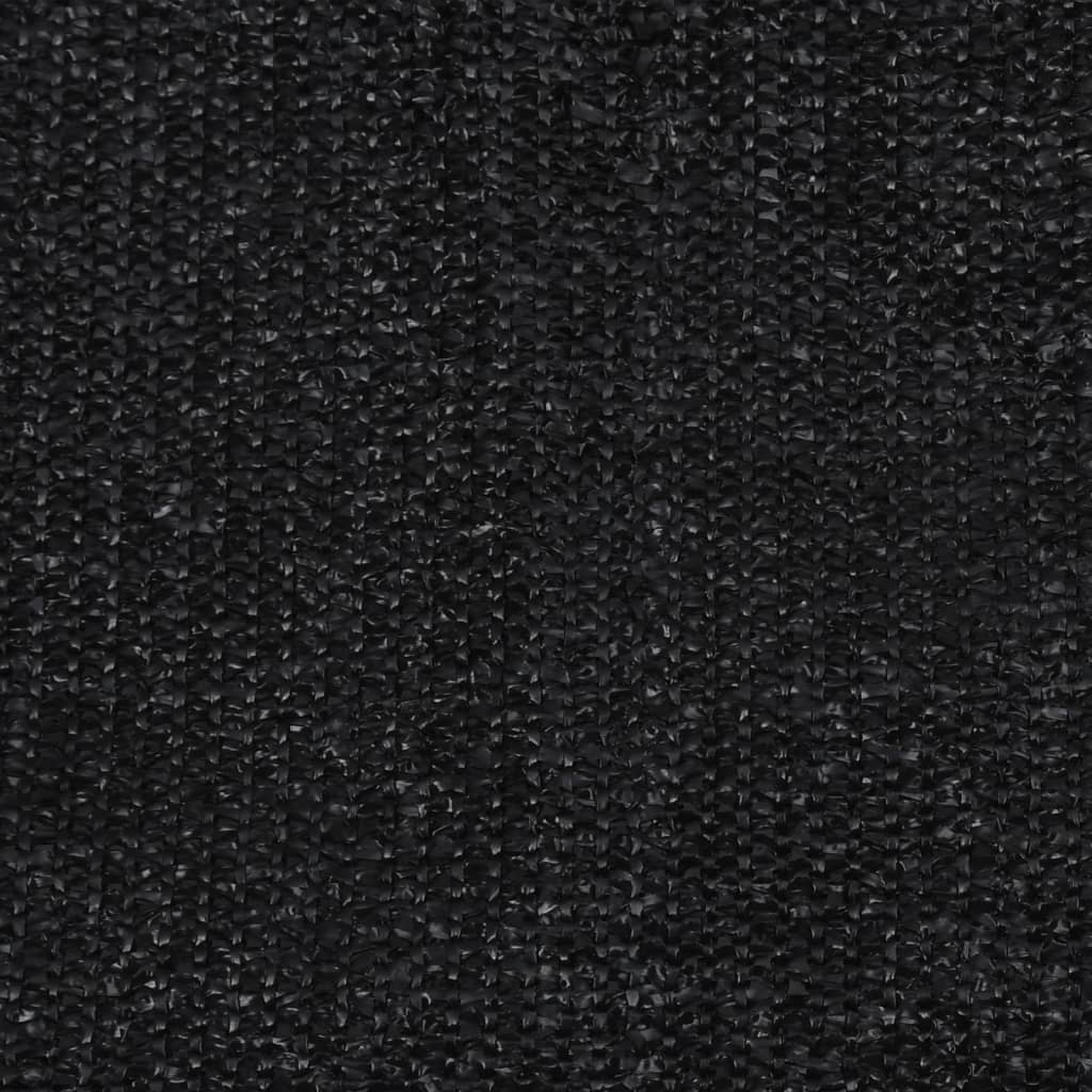 Persiana enrollable de exterior 120x140 cm negro vidaXL