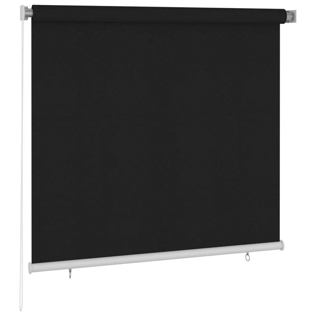 Vetonek Persiana enrollable de exterior 160x140 cm negro