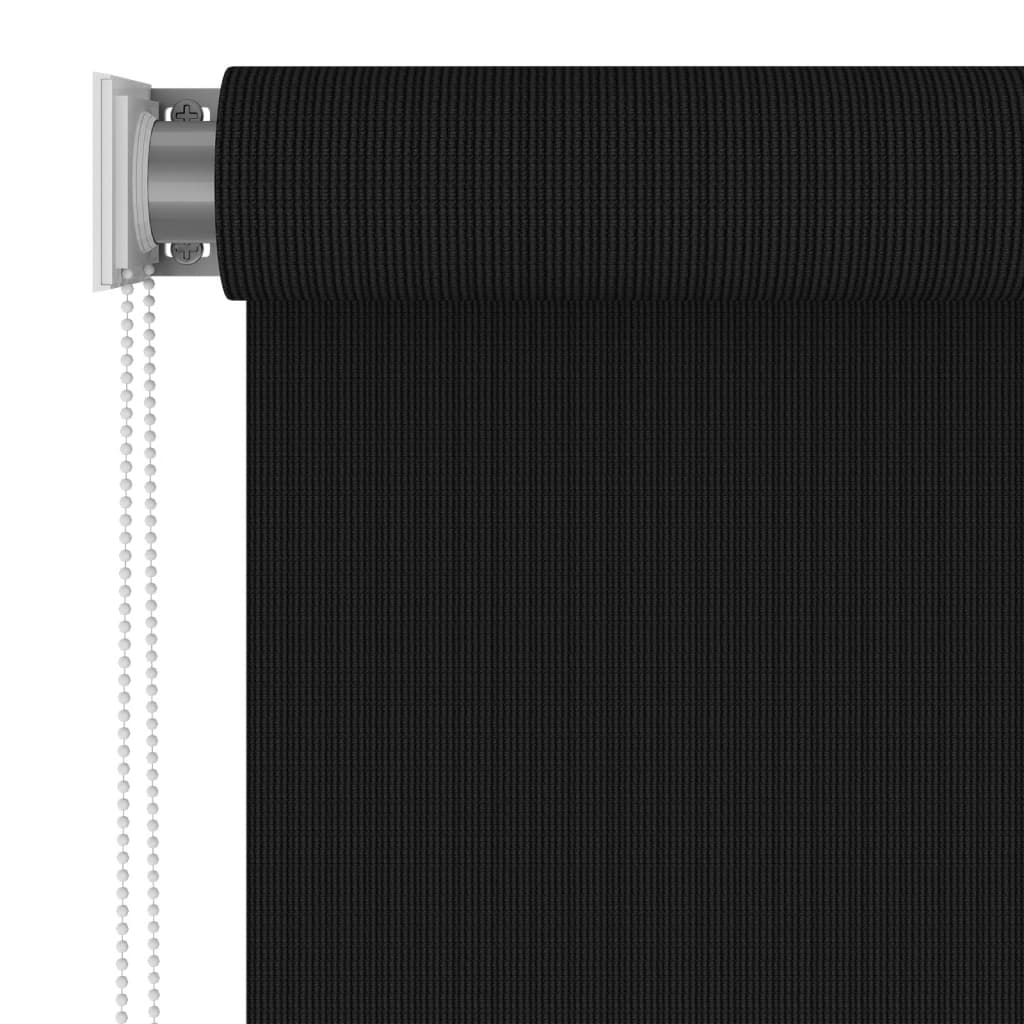 Persiana enrollable de exterior 180x230 cm negro