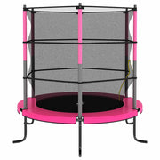 Trampoline avec filet de sécurité rond bleu 140x160 cm V1977 Vetonek