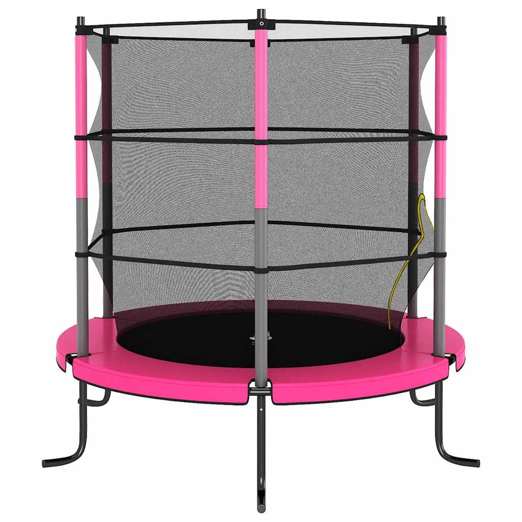 Trampoline avec filet de sécurité rond bleu 140x160 cm V1977 Vetonek