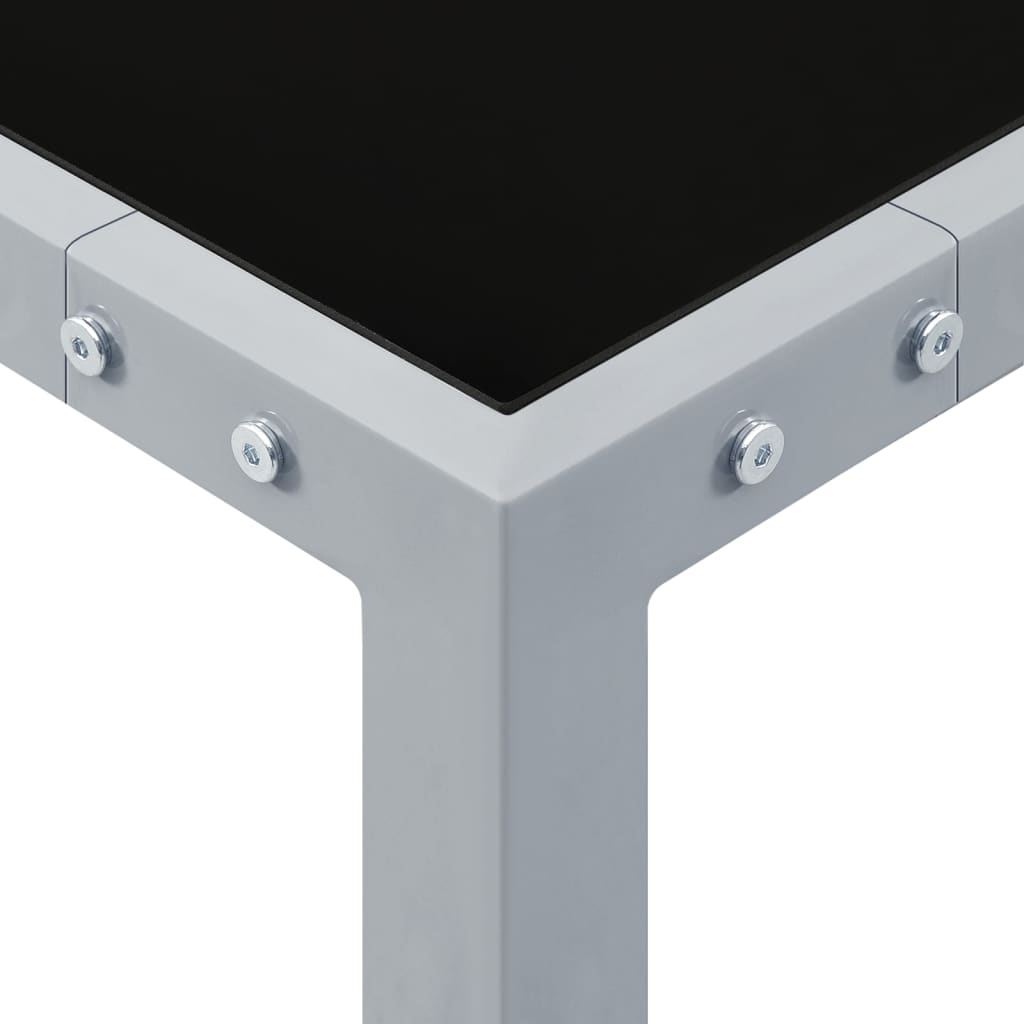 Gray and Glaz Garden Table 130x130x72 cm