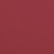 High back garden chair cushion 2 pcs red fabric 120x50x3 cm V8266 Vetonek