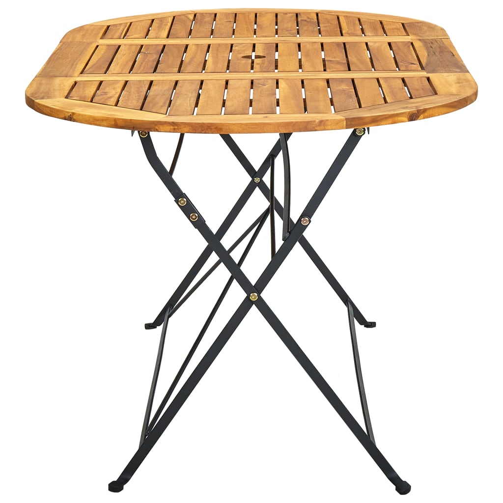 Sound Wooden Garden Table Oval 160x85x74 cm