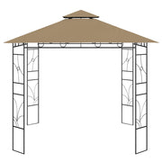 Vetonek Cenador gris taupé 3x3x2,7 m 160 g/m²