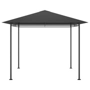 Cenador gris antracita 3x3x2,7 m 180 g/m² v3345 - Vetonek