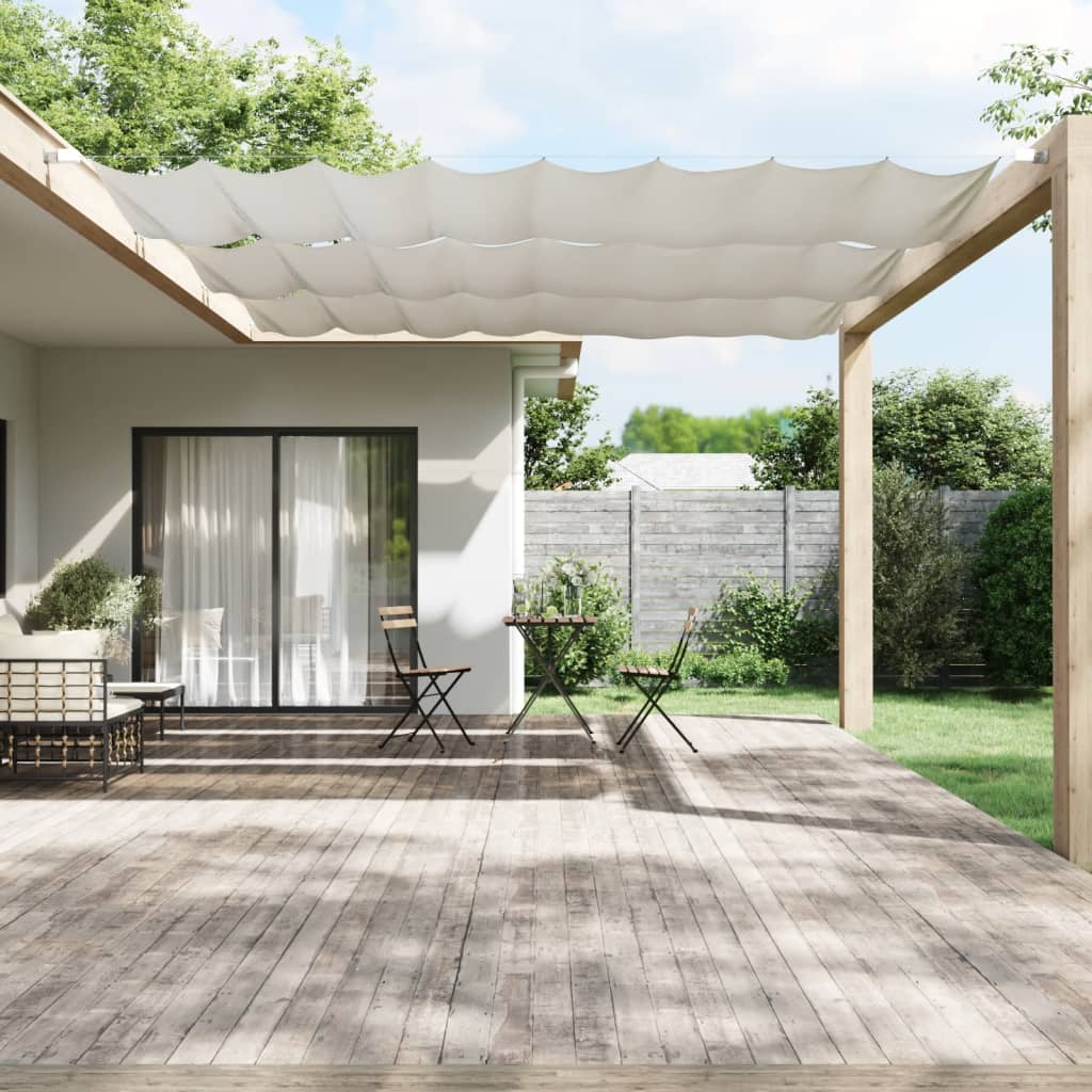 Vetonek Toldo vertical blanco 140x800 cm tela oxford