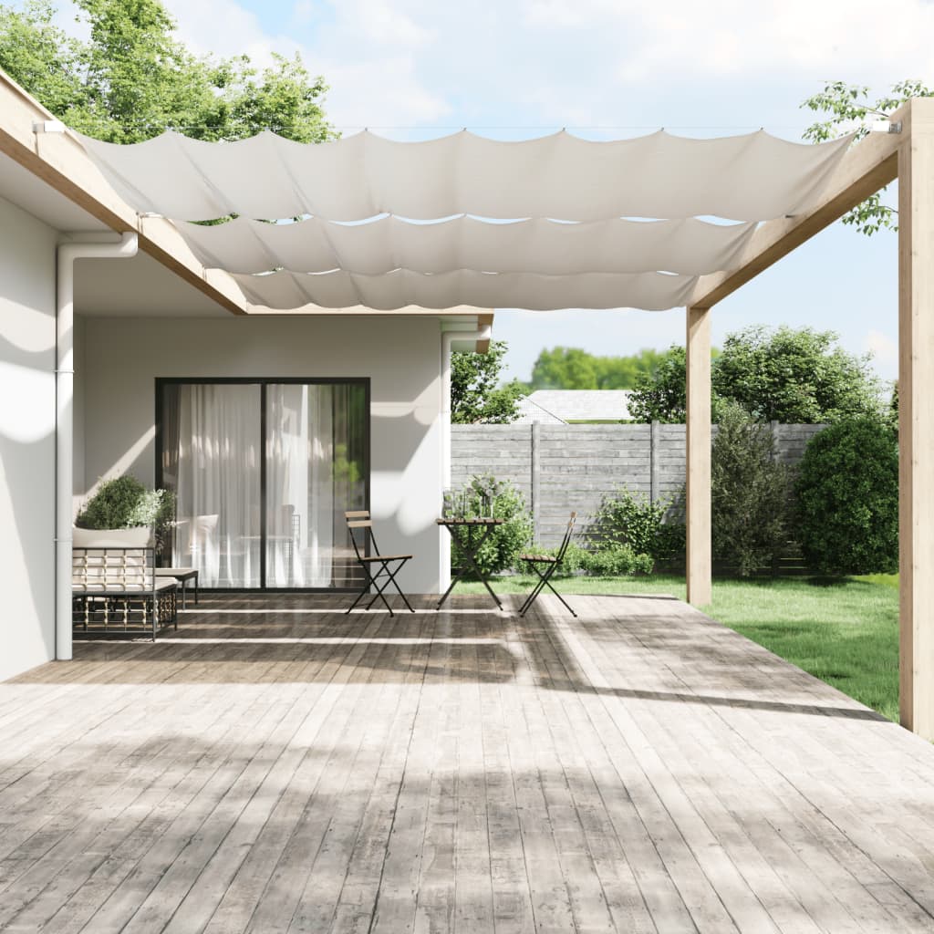 Vetonek Toldo vertical blanco 200x420 cm tela oxford