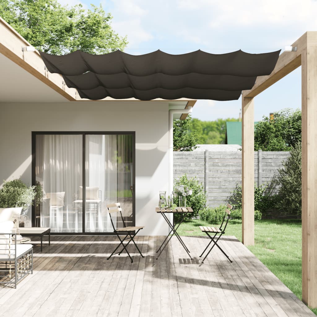 Vetonek Toldo vertical gris antracita 60x270 cm tela oxford