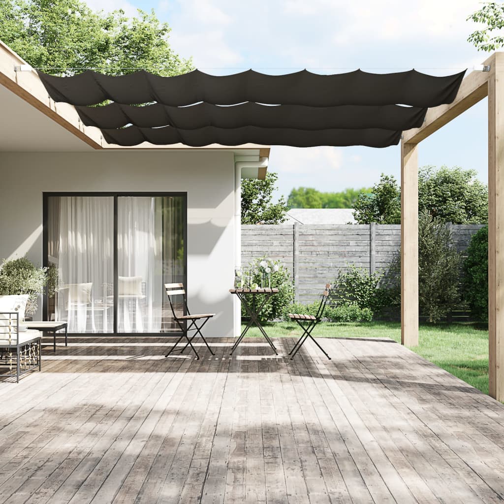 Vetonek Toldo vertical gris antracita 60x360 cm tela oxford