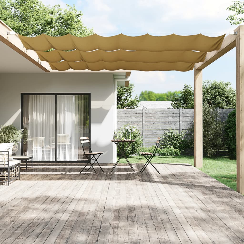 Vetonek Toldo vertical beige 60x420 cm tela oxford