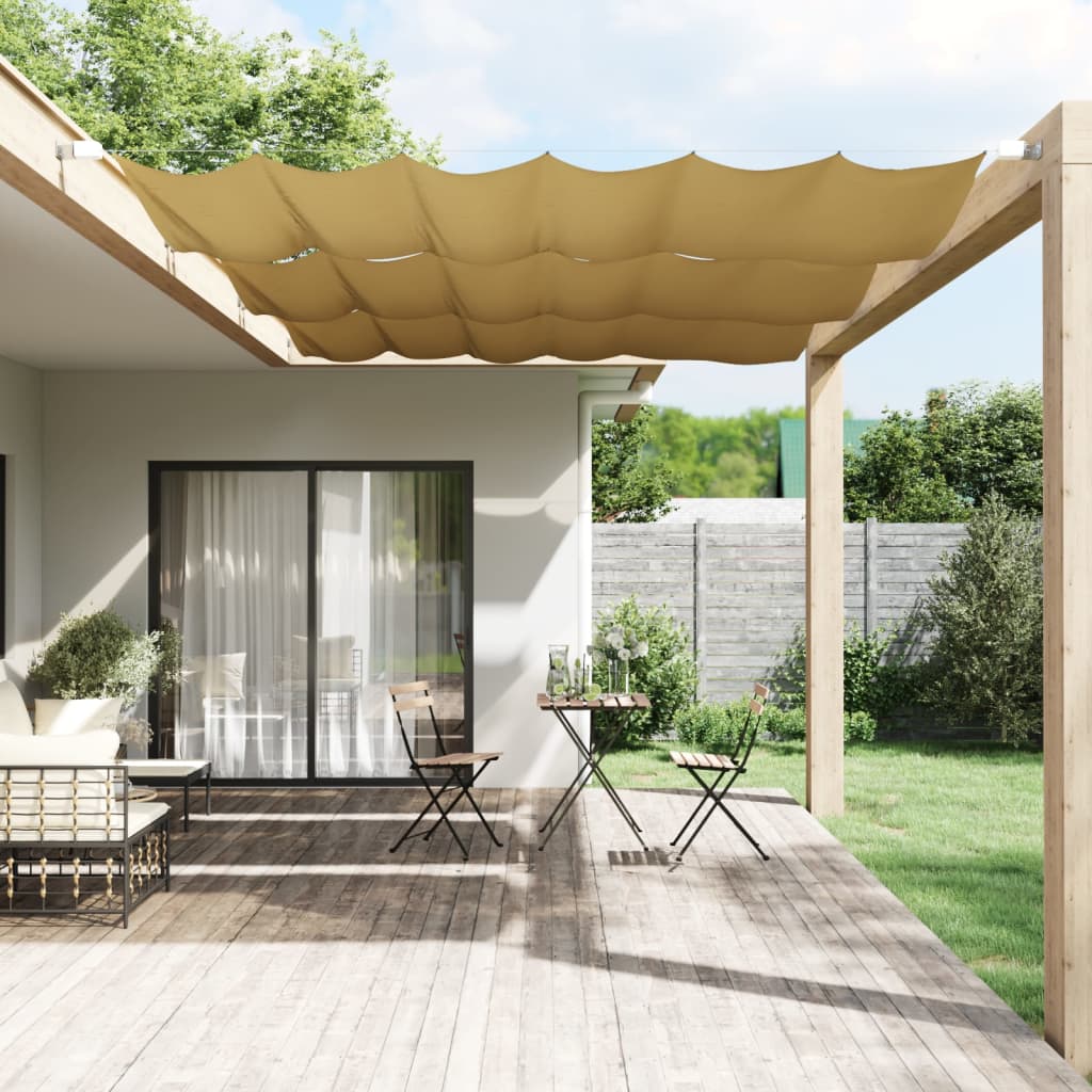 Vetonek Toldo vertical beige 140x270 cm tela oxford