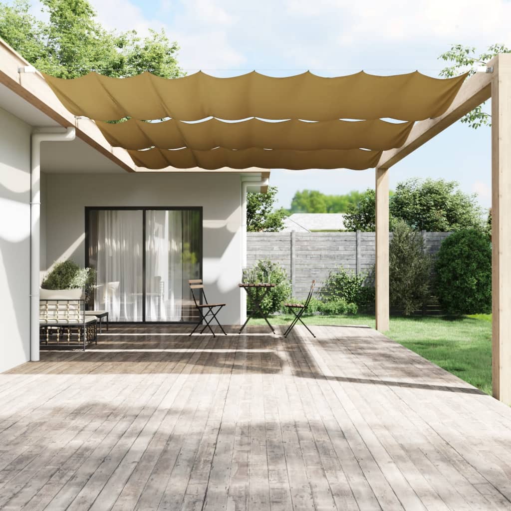 Vetonek Toldo vertical beige 200x360 cm tela oxford