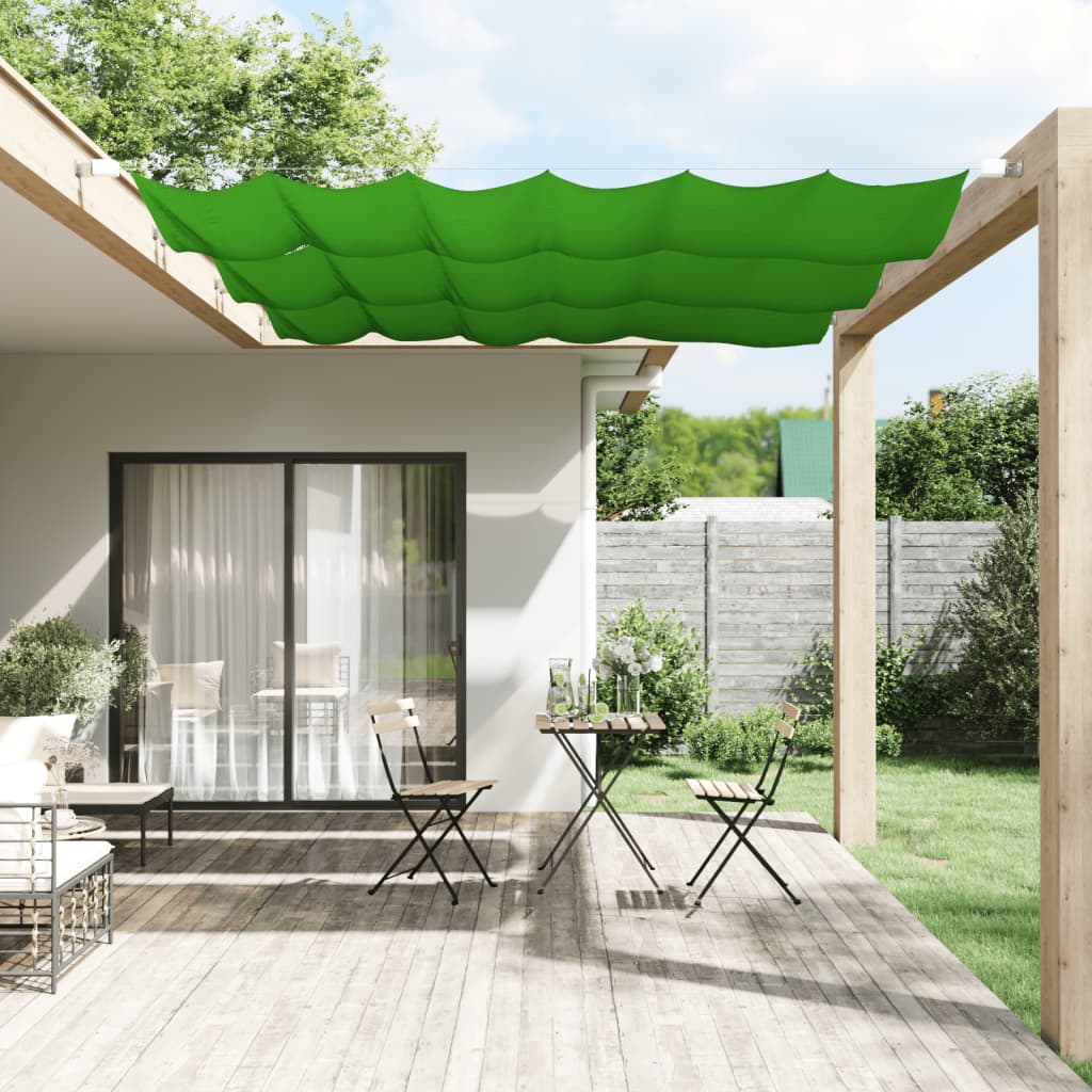 Vetonek Toldo vertical verde claro 60x270 cm tela oxford