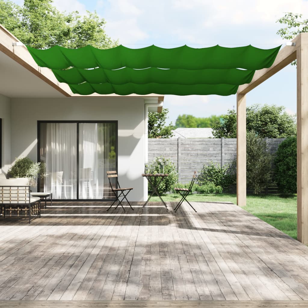 Vetonek Toldo vertical verde claro 140x360 cm tela oxford