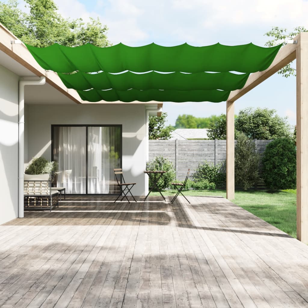 Vetonek Toldo vertical verde claro 200x420 cm tela oxford