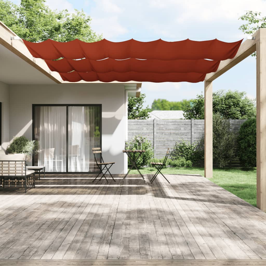 Vetonek Toldo vertical terracota tela oxford 140x360 cm